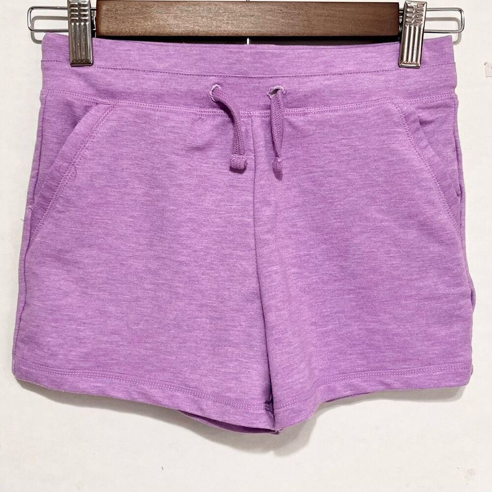 32 Degrees Cool Purple Pull-On Shorts   Girls Size S 7-8